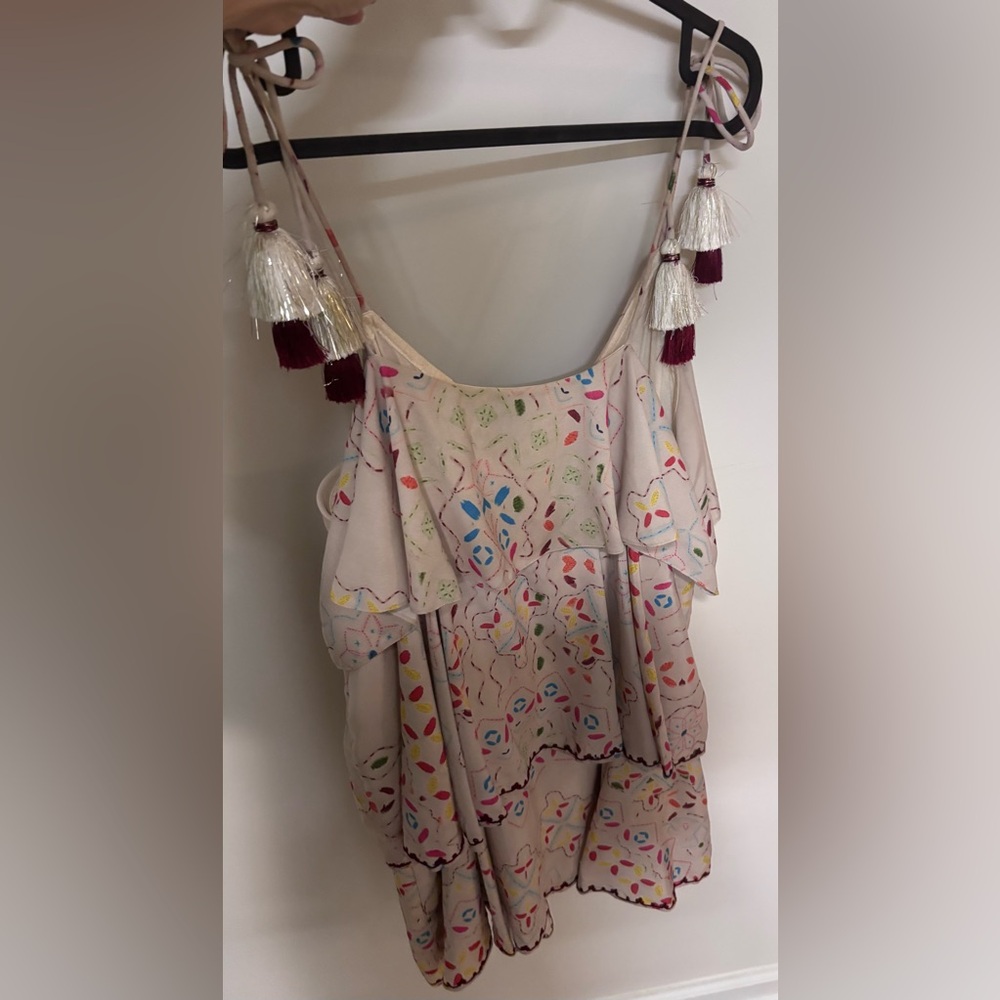Hemant & Nandita Tiered Mini Dress‎ - Picture 3 of 5